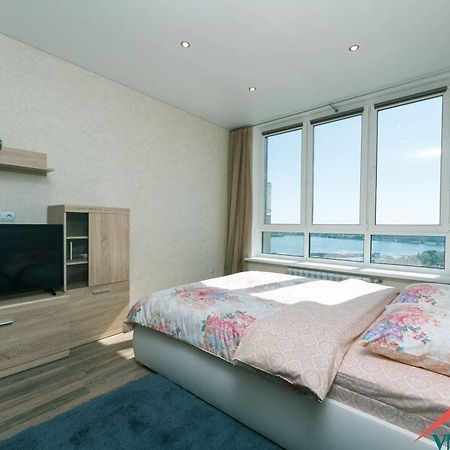 Видовая На 25 Этаже Kiew Exterior foto