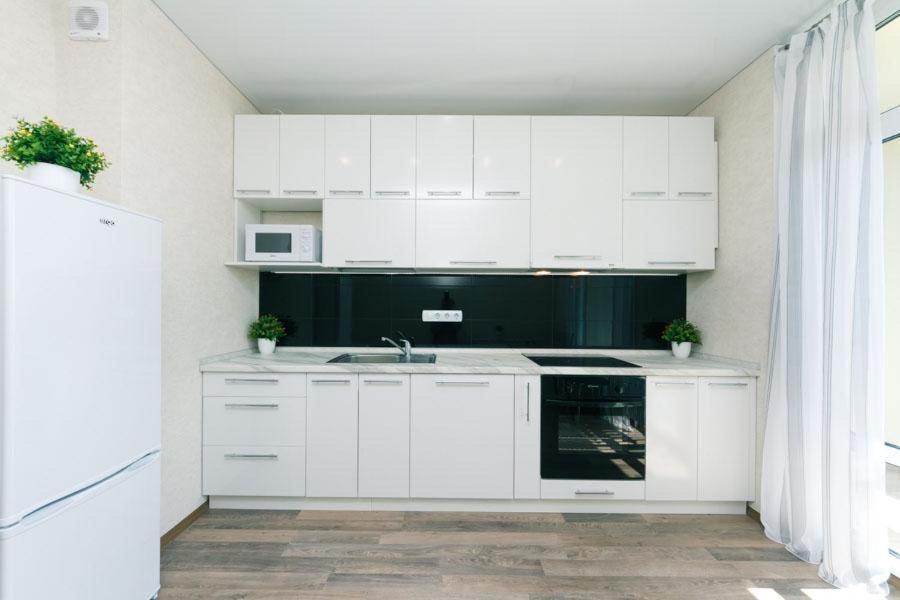 Видовая На 25 Этаже Kiew Exterior foto